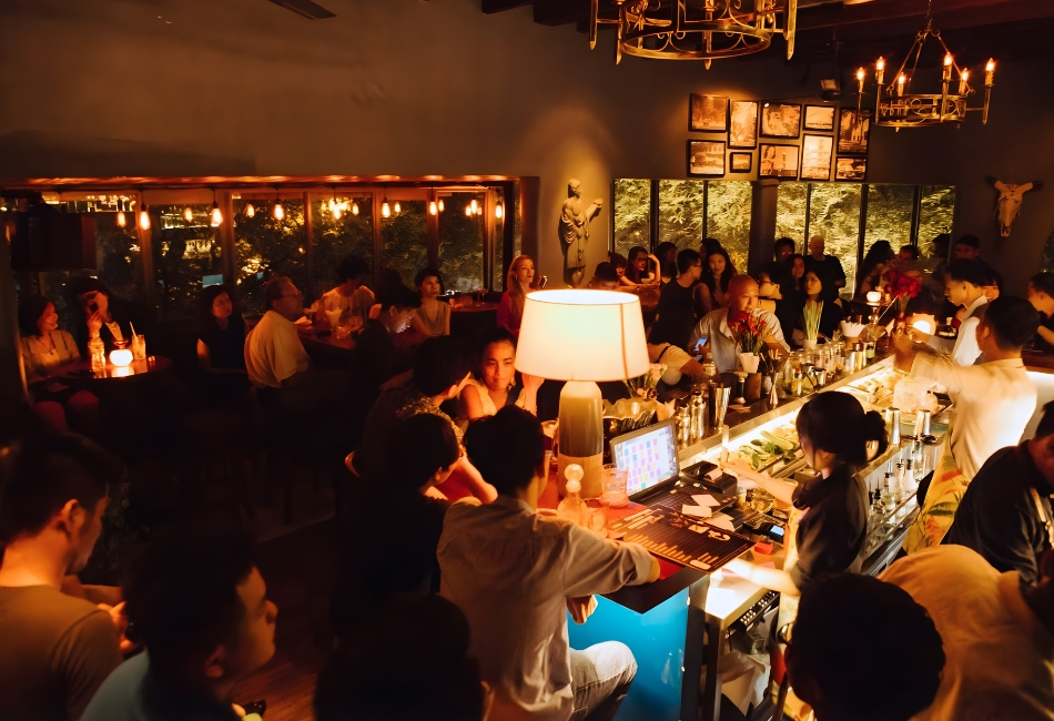 Thi công hệ thống quầy bar Tamarind Bar 