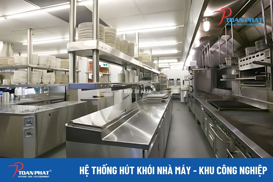 TOÀN PHÁT - THI CÔNG HỆ THỐNG HÚT KHÓI CÔNG NGHIỆP 6 Hệ thống hút khói nhà máy - khu công nghiệp