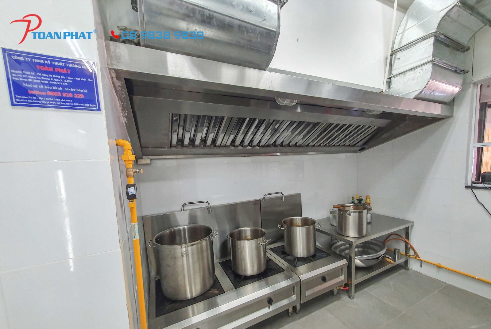 ĐỊA CHỈ THI CÔNG HỆ THỐNG HÚT KHÓI CHO BẾP CÔNG NGHIỆP UY TÍN, CHẤT LƯỢNG 1 Hệ thống hút khói đối với bếp công nghiệp