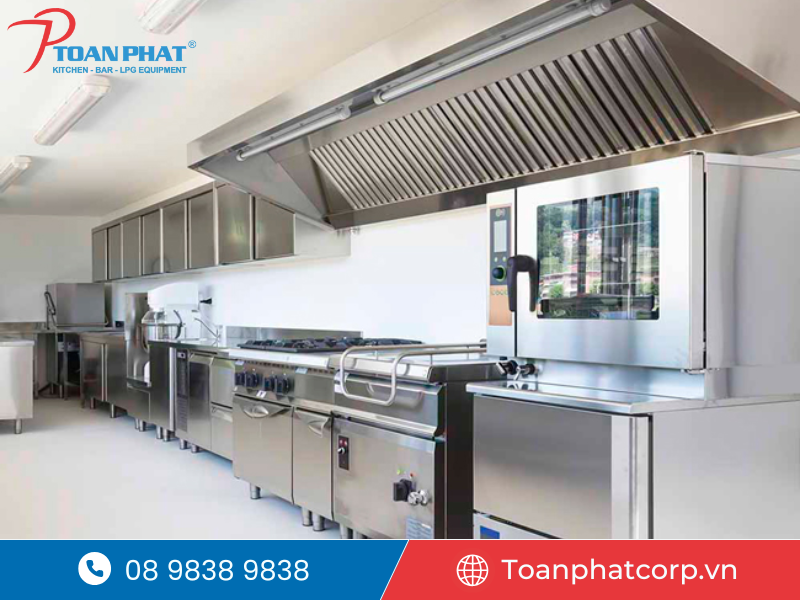 Dự án Bếp công nghiệp cho quán nướng BBQ Gà Núi Lửa Bình Thanh | Thi công bởi Toàn Phát 2 Tổng quan dự án bếp công nghiệp Gà Núi Lửa BBQ