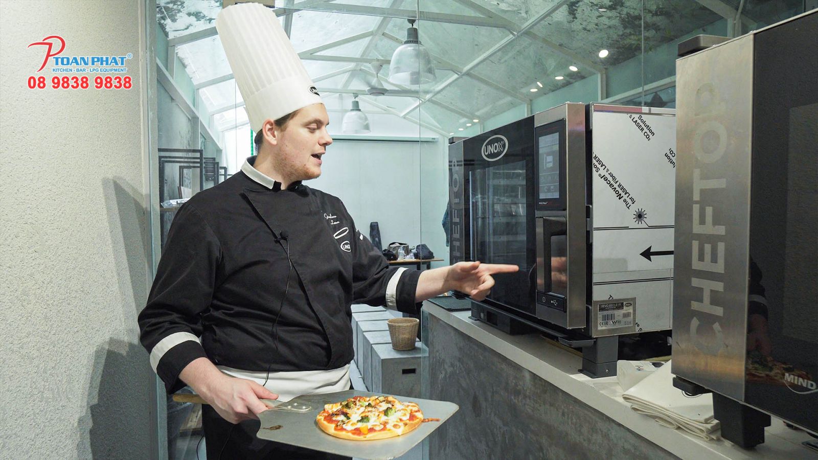 LÒ NƯỚNG ĐỐI LƯU UNOX BAKERTOP-X™ 10 khay GN 2/1 11