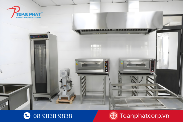 Trang thiết bị bếp bánh