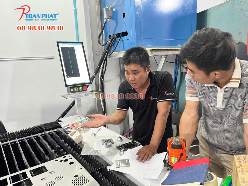 DỰ ÁN BẾP CÔNG NGHIỆP CÔNG TY TNHH CÀ PHÊ OUTSPAN VIỆT NAM 5 Tư vấn theo nhu cầu