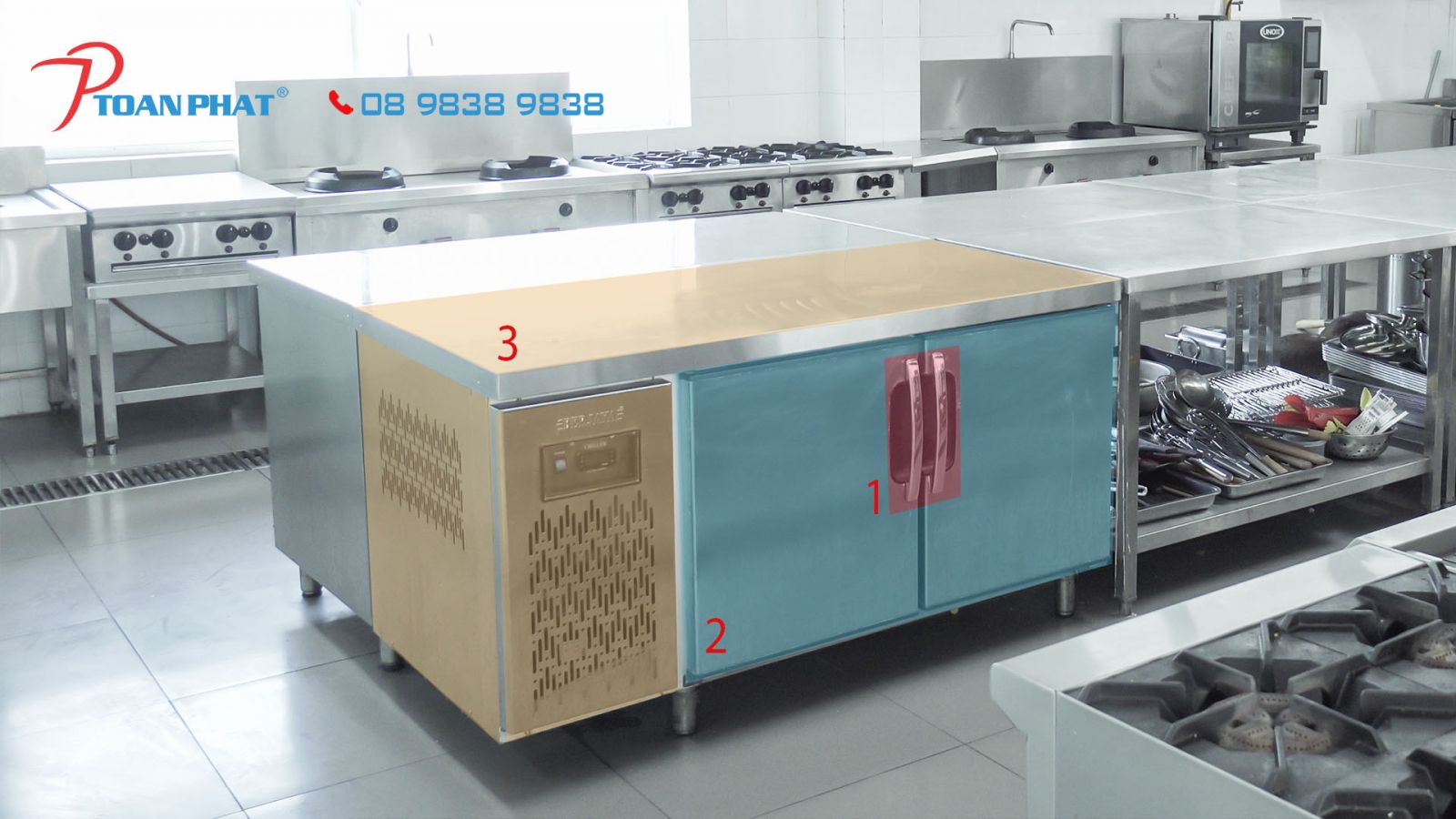 Hướng dẫn sử dụng tủ lạnh, bàn lạnh công nghiệp