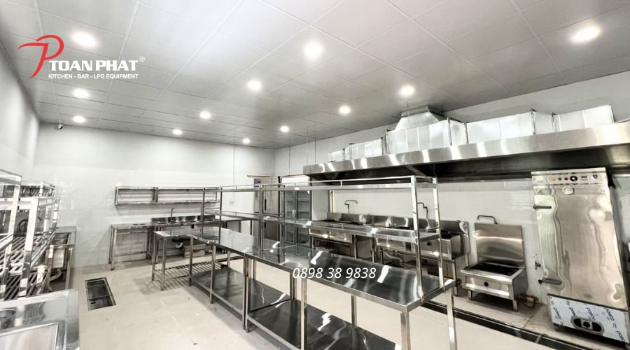 Bếp công nghiệp Toàn Phát