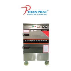 TỦ CƠM 6 KHAY DÙNG GAS ĐIỆN KẾT HỢP, CÓ CHẾ ĐỘ HẸN GIỜ VÀ NHIỆT ĐỘ