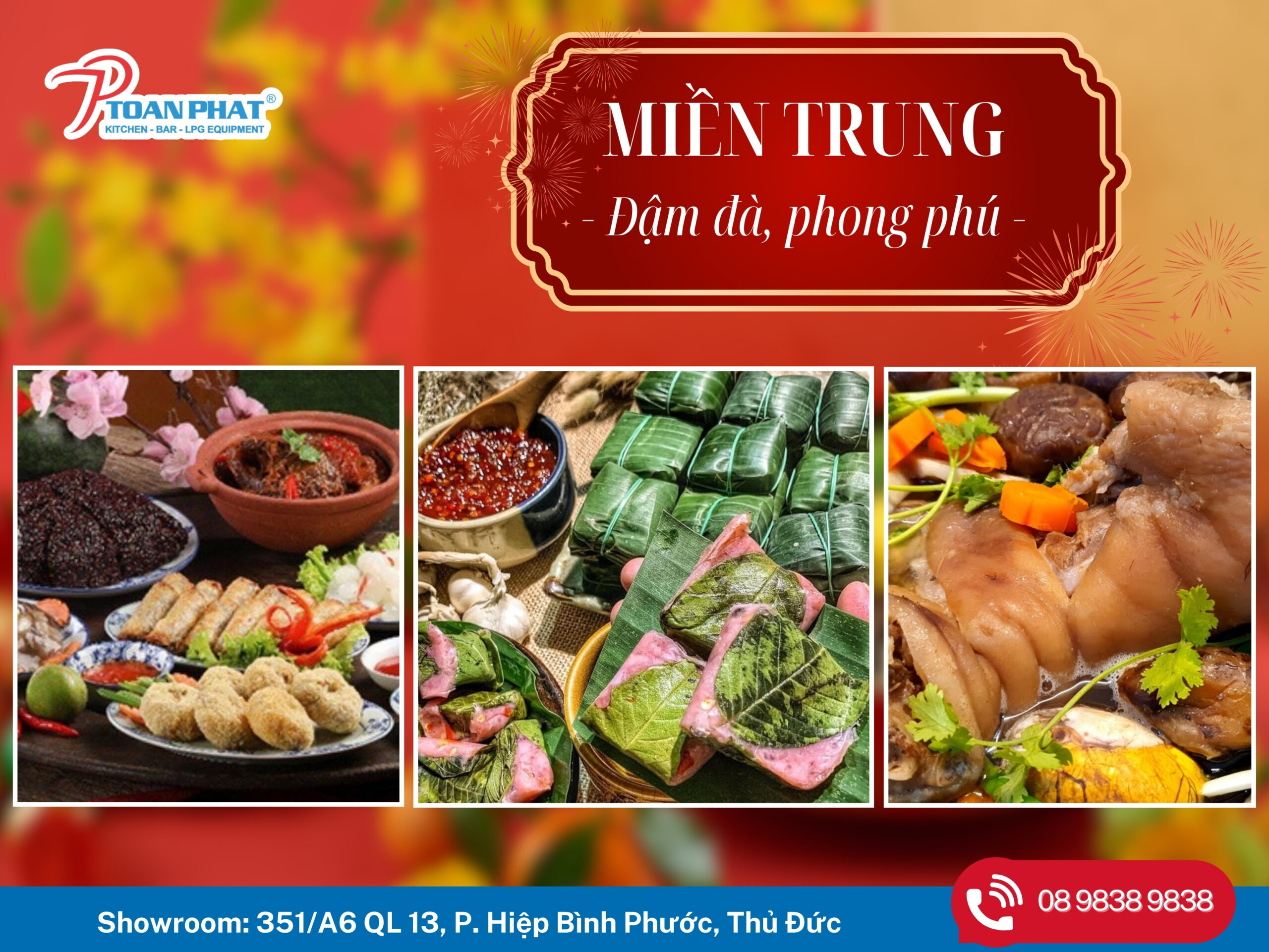 Mâm cỗ ngày Tết ở các vùng miền Việt Nam 3 Miền Trung – Sự cầu kỳ và trang nghiêm