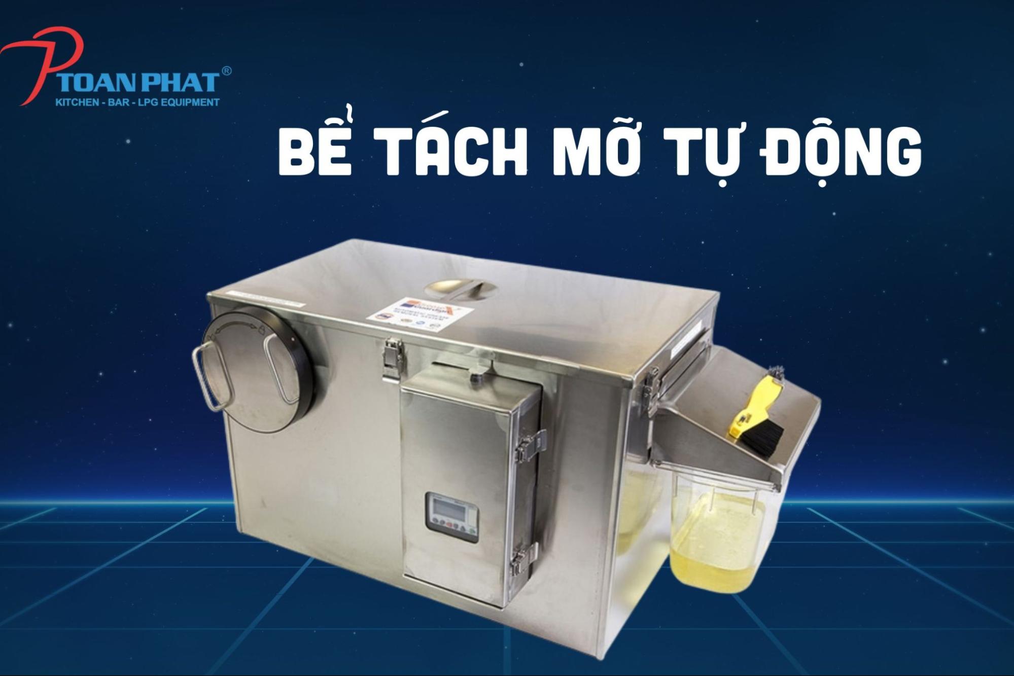 Bể tách mỡ tự động