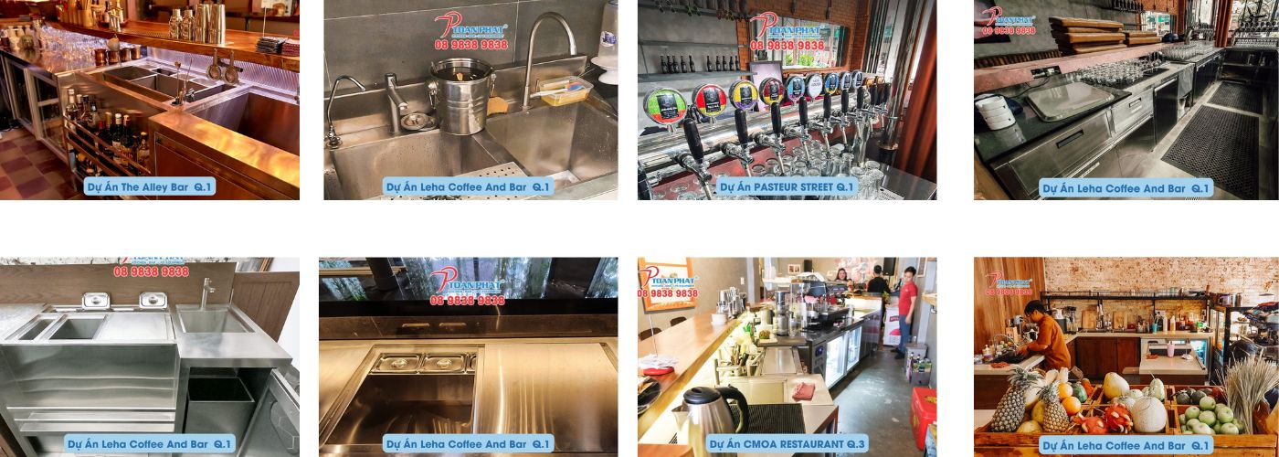 Các dự án quầy bar của Toàn Phát