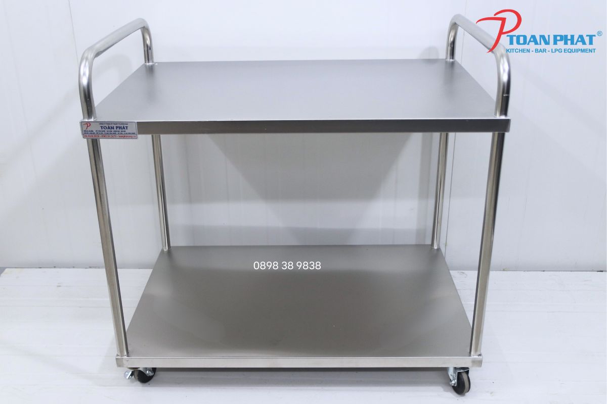 Cấu tạo của xe đẩy inox 304