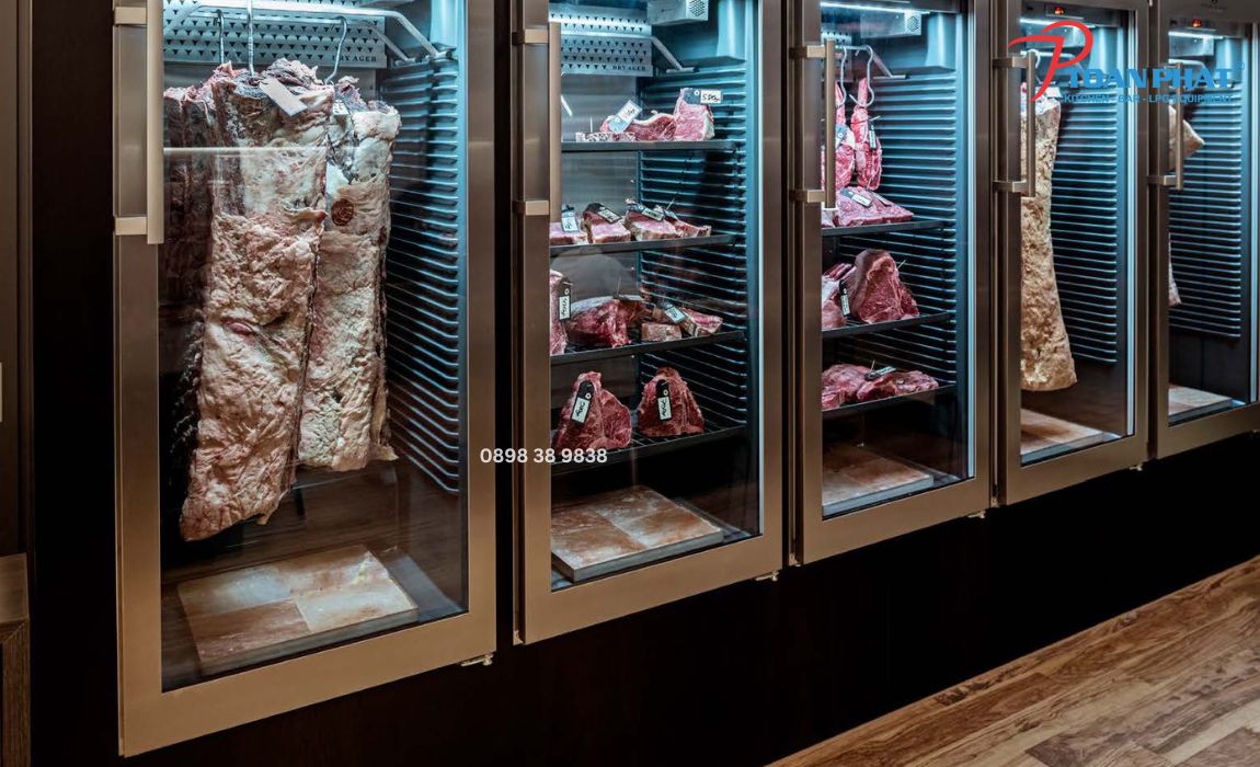 Cấu tạo và nguyên lí hoạt động của tủ ủ khô Dry Aged