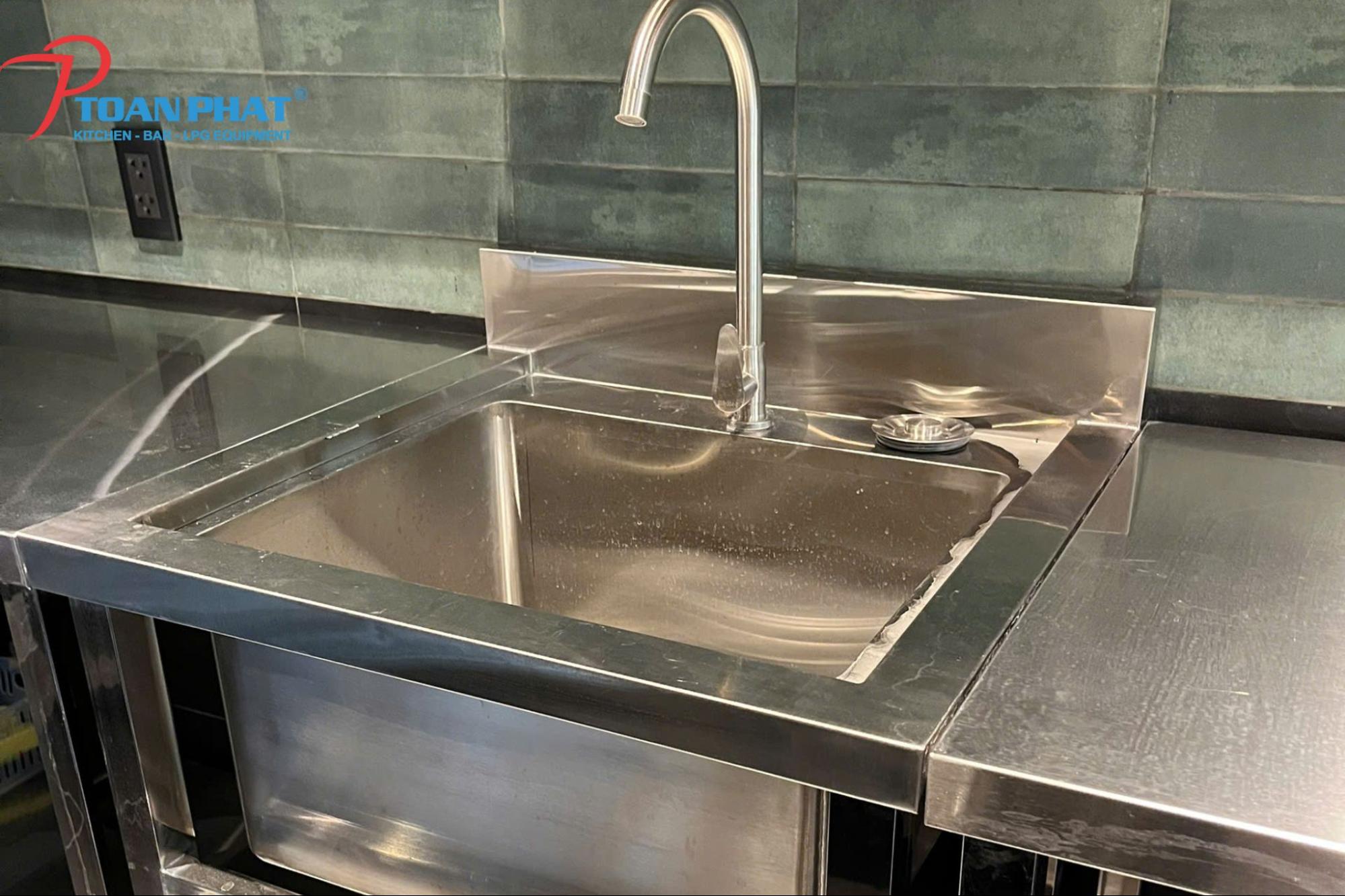 Chậu rửa công nghiệp 1 hố