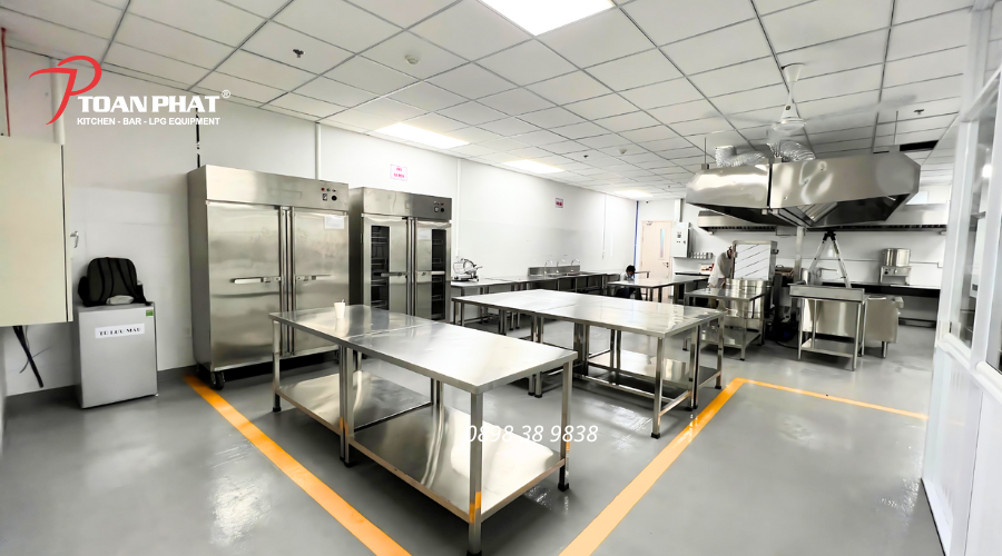 Dự án Bếp bệnh viện Nhi Đồng 1 do Toàn Phát thi công