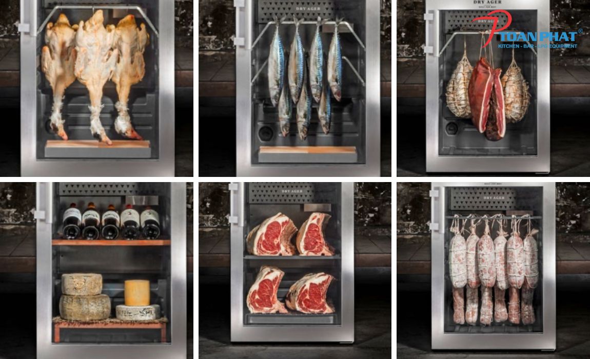 Giới thiệu dòng tủ ủ khô Dry Aged