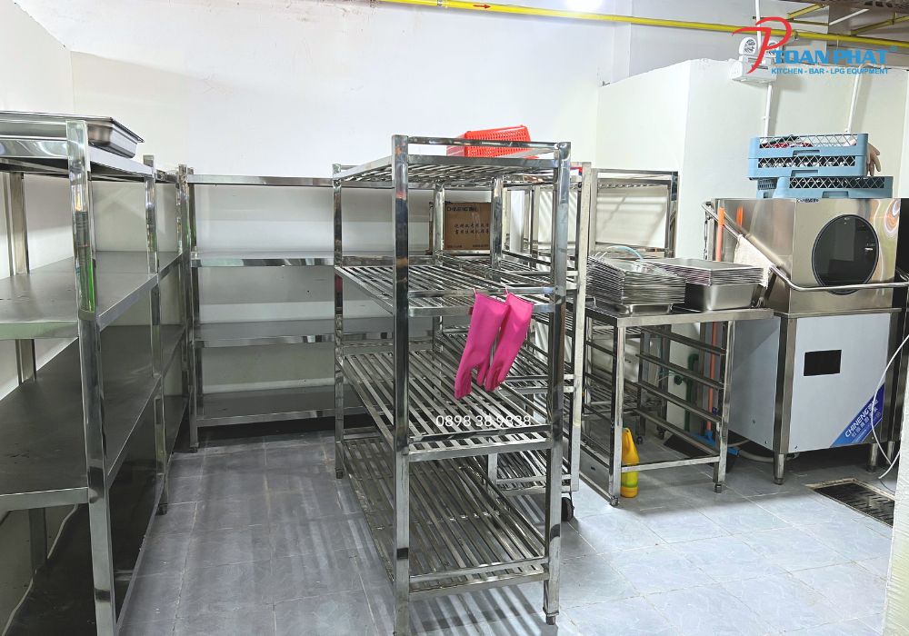 Kệ Inox nhiều tầng