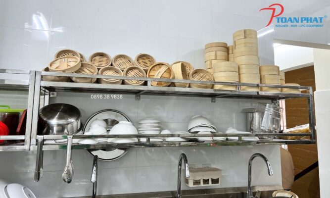 Kệ chén inox - Bếp Toàn Phát