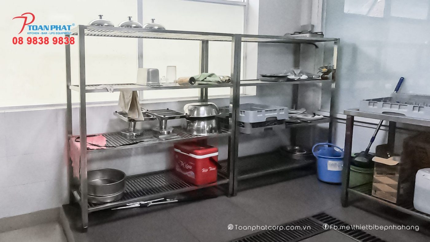 Kệ inox thanh song