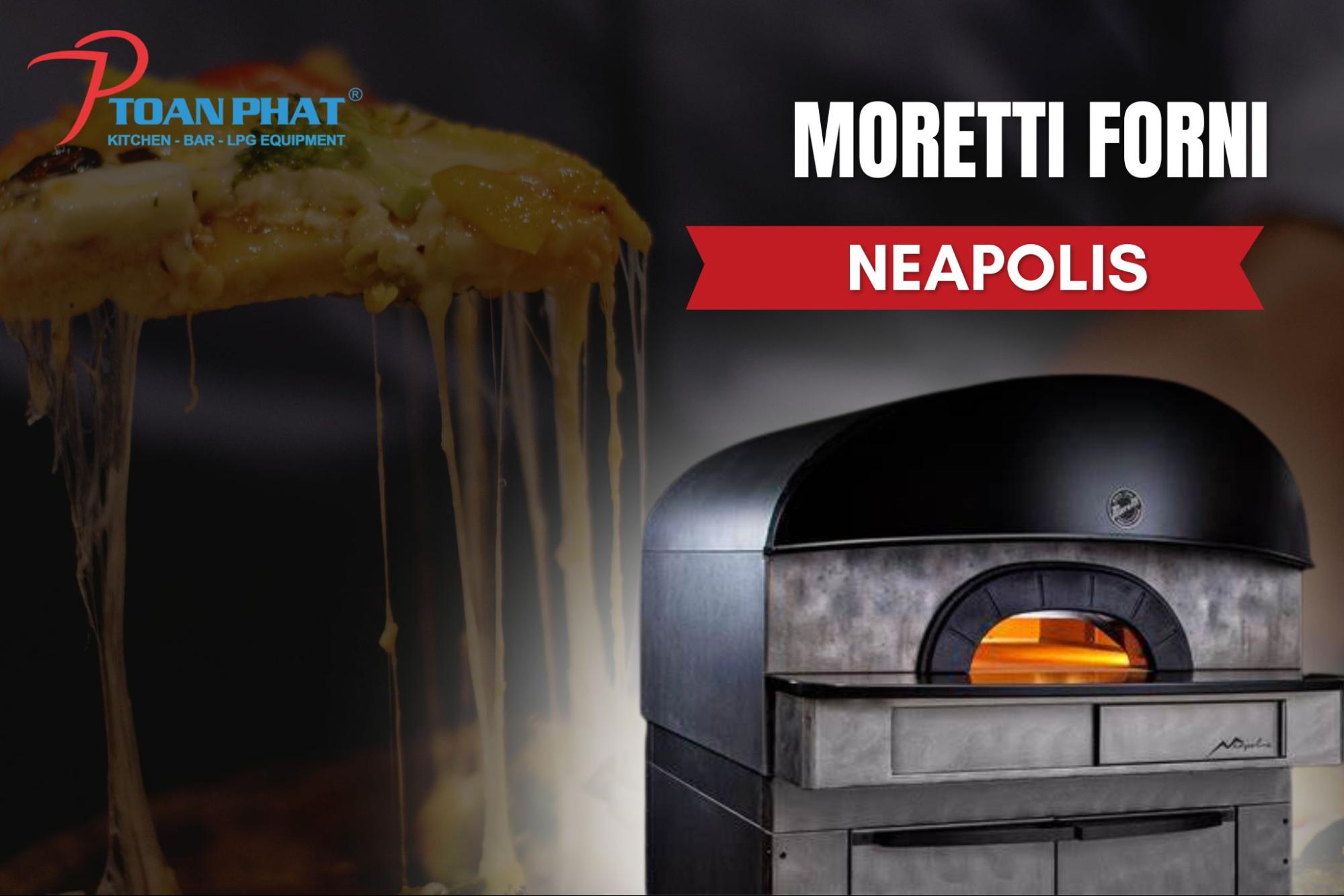 Lò nướng pizza Moretti Forni phục vụ những nhà hàng chuyên nghiệp