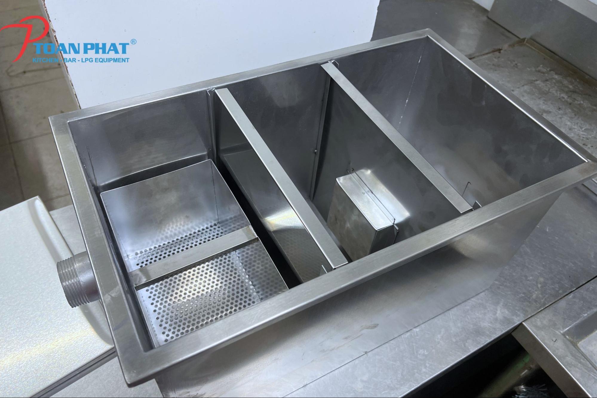 Sử dụng bể tách mỡ mang lại nhiều lợi ích đối với nhà bếp công nghiệp