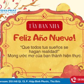 Tay Ban Nha Feliz Ano Nuevo – Chuc mung nam moi. Que todos tus suenos se hagan realidad – Mong uoc mo cua ban tro thanh hien thuc