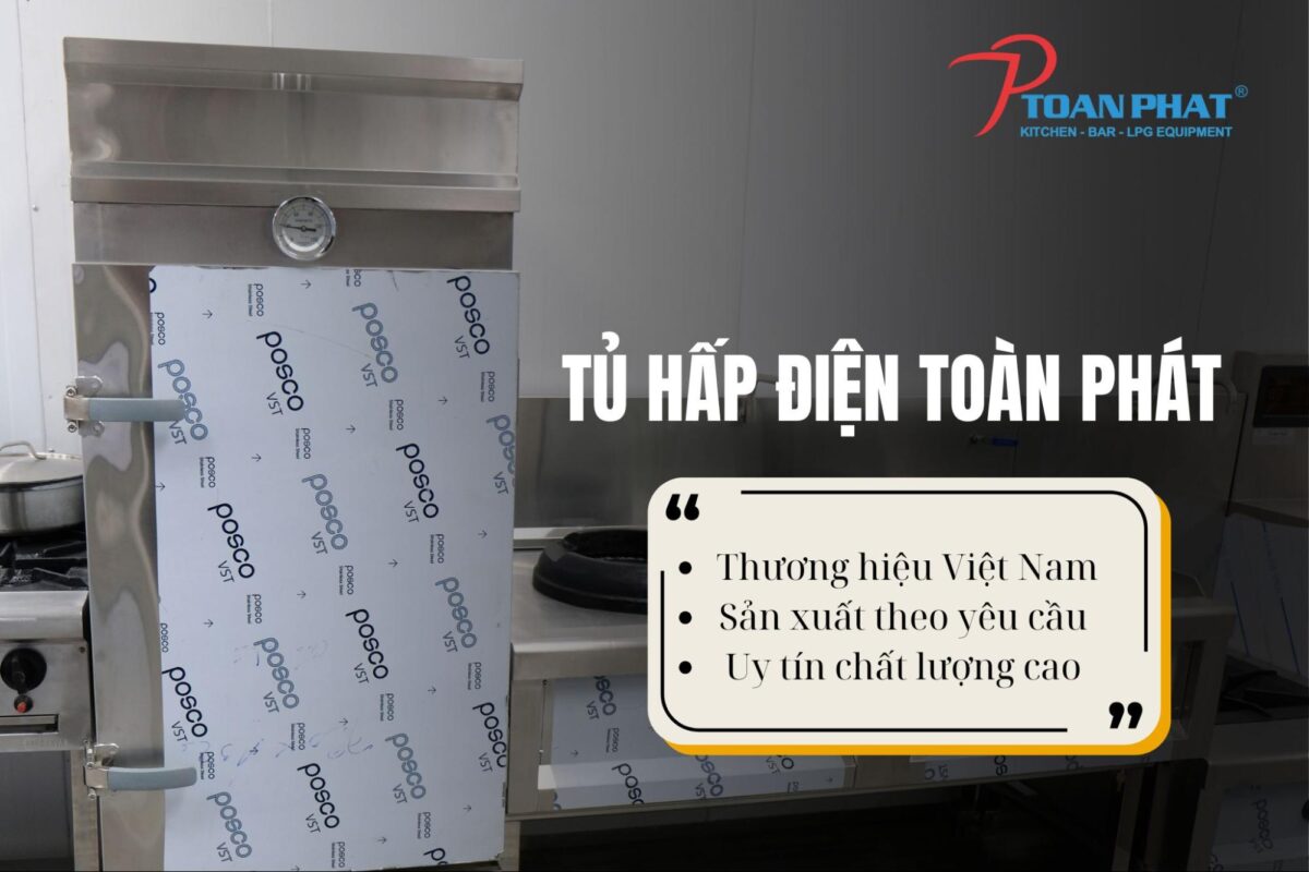 Tủ hấp điện Toàn Phát