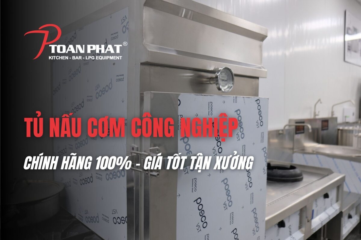 Tủ nấu cơm công nghiệp chính hãng 100% – Giá tốt tận xưởng