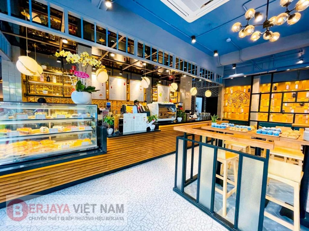 Tủ trưng bày bánh BERJAYA chất lượng cao đạt tiêu chuẩn châu Âu