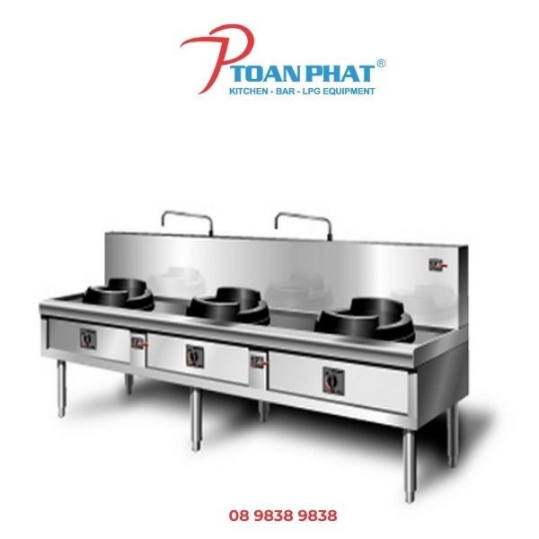 Bếp Á ba công nghiệp (Bếp 3 họng)