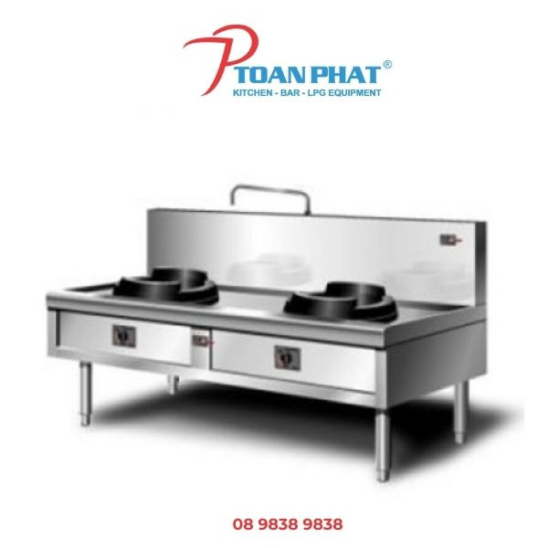Bếp Á công nghiệp đôi (Bếp 2 họng)