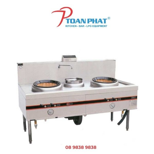 Bếp Á có quạt thổi và bầu nước