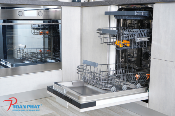 Máy rửa chén âm tủ bán phần