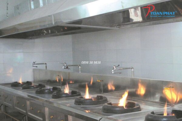 Hút khí thải từ khu vực nấu