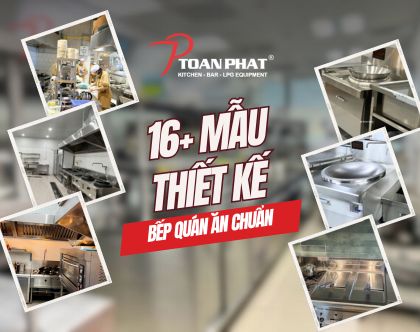16 Mau thiet ke bep quan an chuan Thi cong gia tot