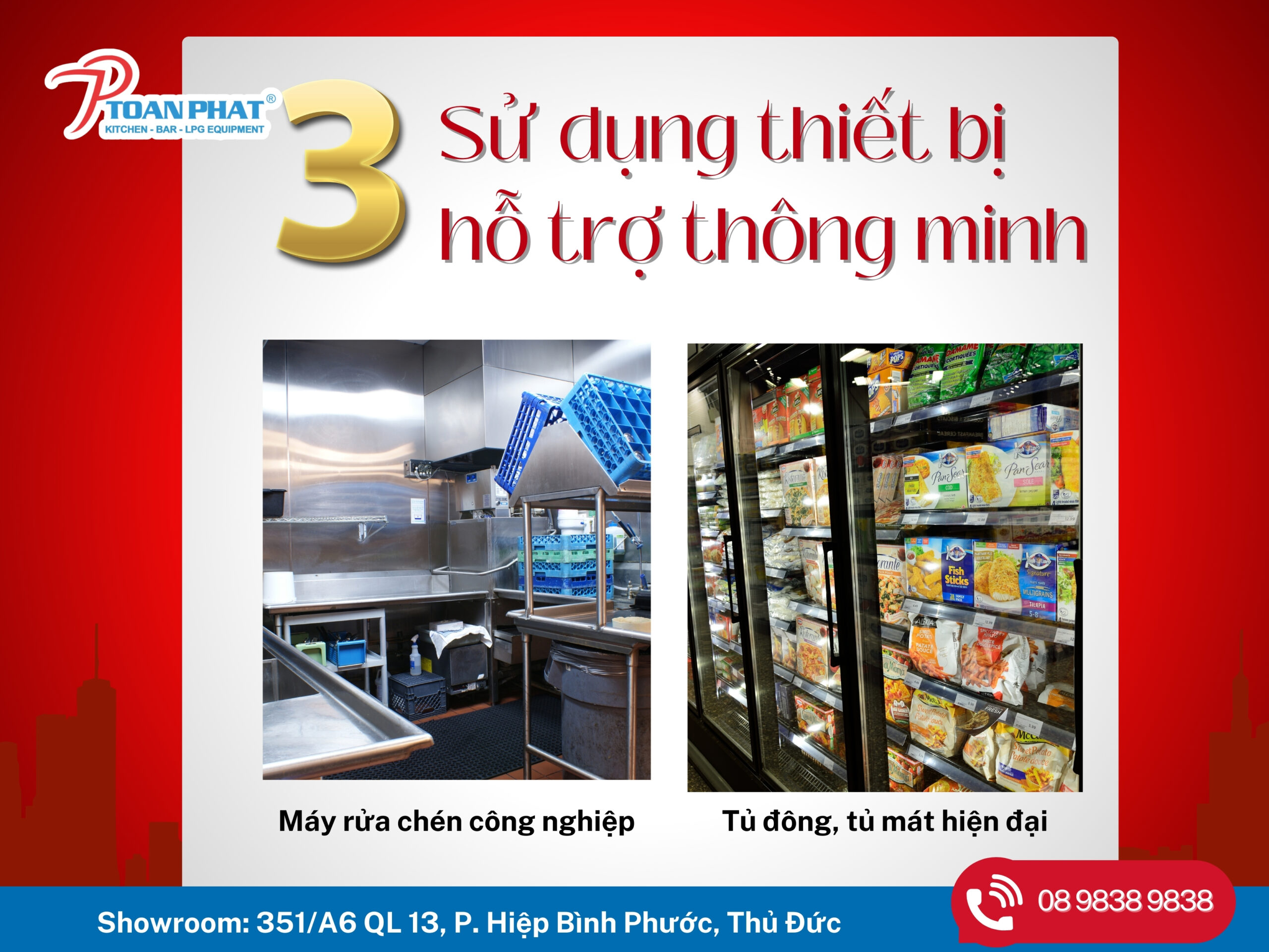 Mẹo vệ sinh bếp sạch gọn ngày Tết cho bếp nhà hàng 4 Sử dụng thiết bị hỗ trợ thông minh