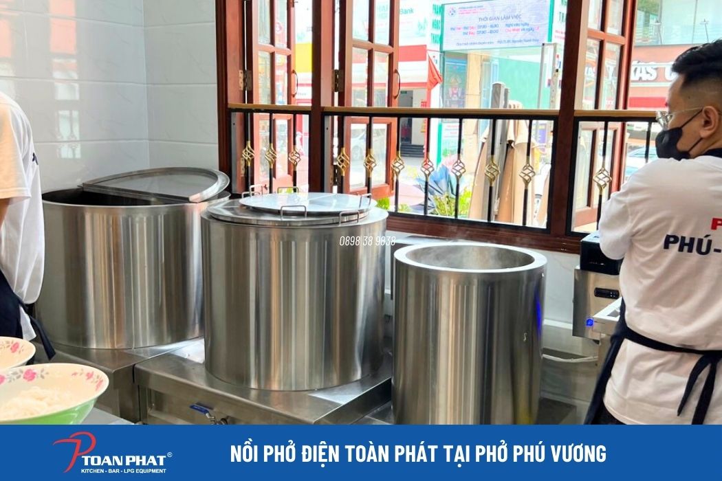 Thiết kế bếp quán phở: Nguyên tắc, chi phí và các thông tin quan trọng cần biết 4 Thiết kế bếp quán phở Phú Vương