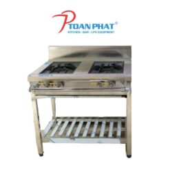 BẾP DÀN CÔNG NGHIỆP 2 HỌNG TO