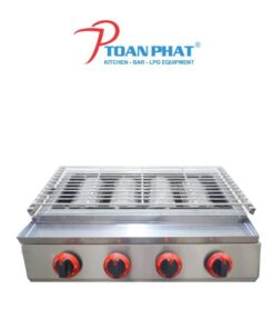 BẾP NƯỚNG HÀU HỒNG NGOẠI 4 HỌNG DÀI BN-F2-4GD