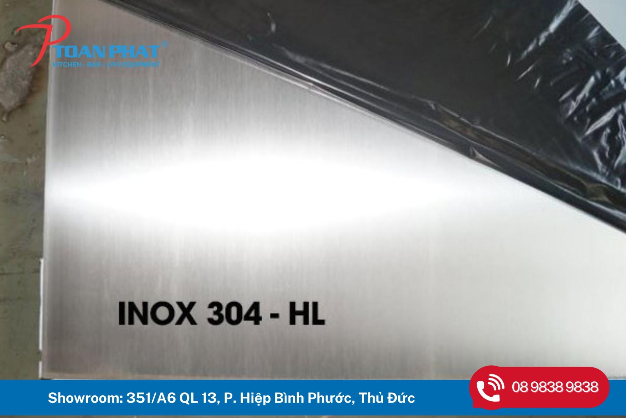 INox 304: Thành phần, tính chất, ứng dụng và mọi thông tin bạn cần biết 9 Bề mặt No.HL