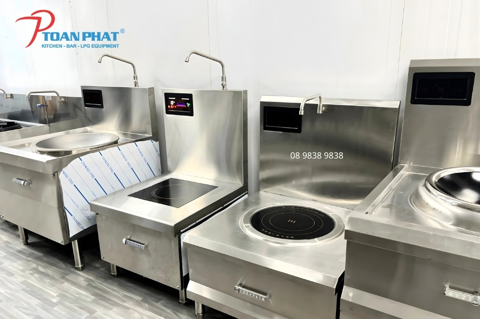 BẾP THẤP ĐƠN ĐIỆN TỪ PHẲNG OKINAGA LOẠI 15KW 8 Tiêu chí chọn mua bếp từ đơn công nghiệp