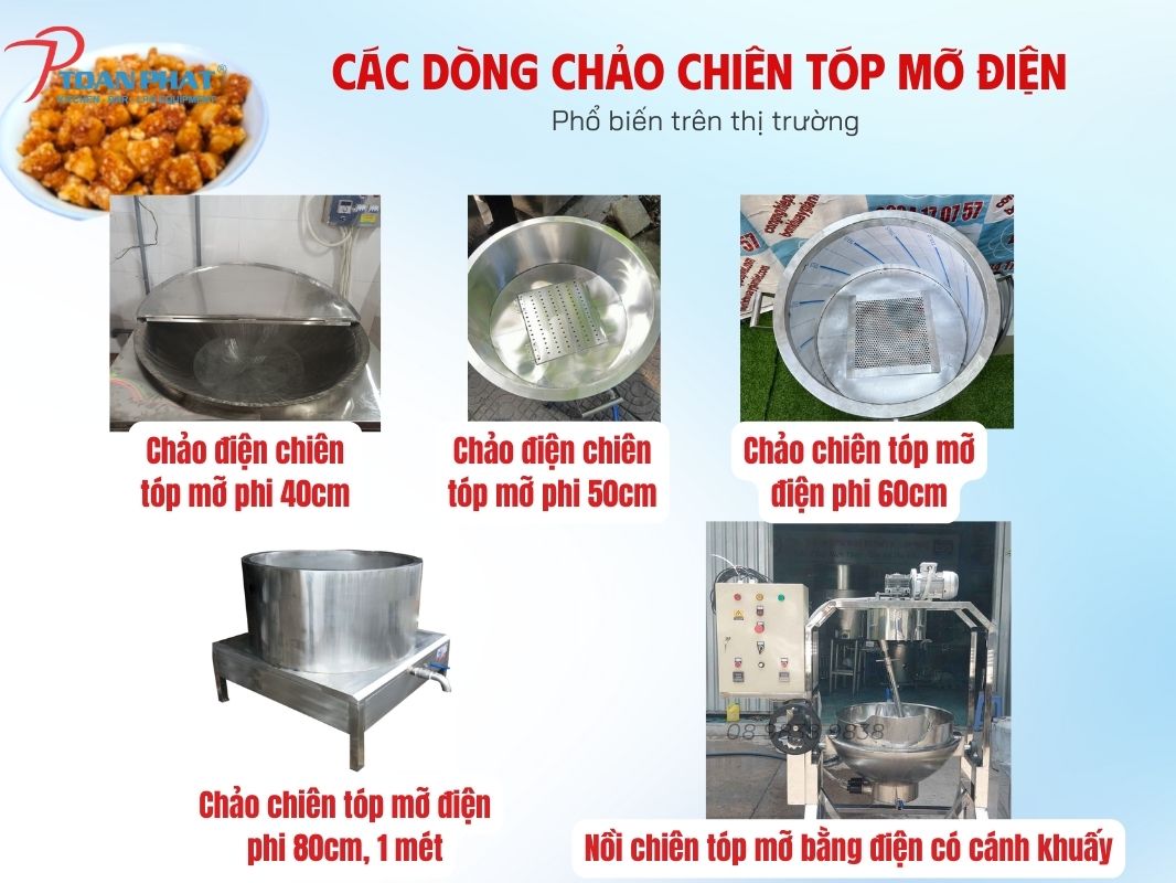 CHẢO CHIÊN TÓP MỠ CÔNG NGHIỆP 3 Chảo chiên tóp mỡ công nghiệp Toàn Phát sản xuất