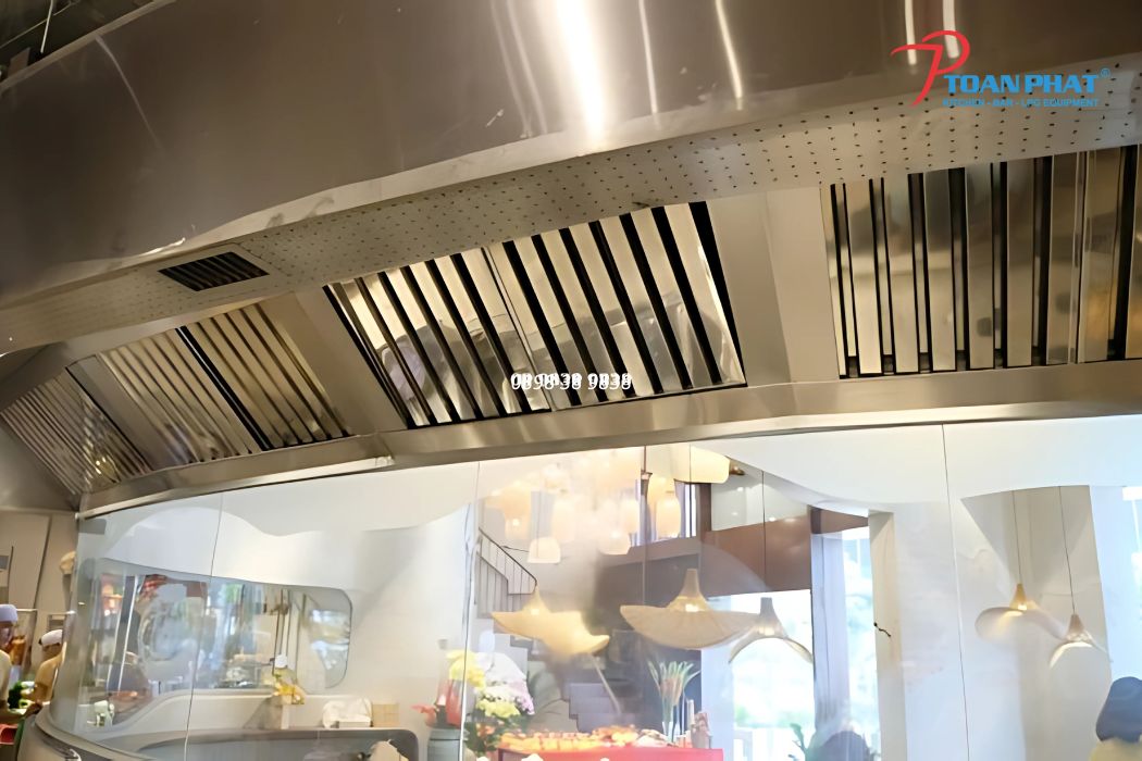 THIẾT KẾ BẾP NHÀ HÀNG - UY TÍN - CHẤT LƯỢNG CHO MỌI DỰ ÁN 20 Hệ thống ánh sáng, hút mùi, thông gió