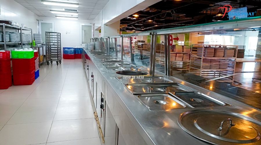 Thiết kế bếp quán ăn: Nguyên tắc, mô hình, chi phí và các thông tin quan trọng cần biết 9 Thiết kế bếp nhà hàng mở