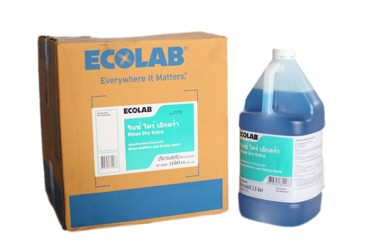 TOP 6 hóa chất cho máy rửa chén công nghiệp đáng mua nhất 2025 3 Hóa chất rửa Ecolab Rinse Dry