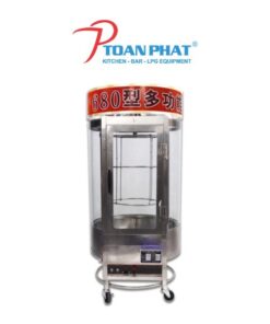 LÒ QUAY VỊT 680 KÍNH XOAY THAN/GAS