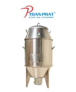 LÒ QUAY VỊT INOX 60 DÙNG THAN