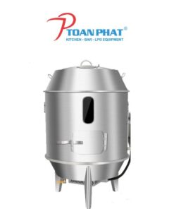 LÒ QUAY VỊT INOX 80 DÙNG THAN TLC-800