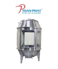 LÒ QUAY VỊT CÓ KÍNH 90 DÙNG THAN