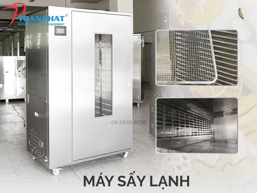 MÁY SẤY TRÁI CÂY DUNG TÍCH 80 LÍT 10 Máy sấy trái cây dung tích 80L