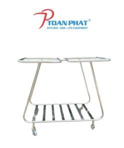 XE ĐẨY ĐỒ VẢI 2 NGĂN XD-NM-DV10