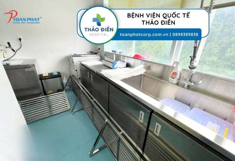 30+ Mẫu thiết kế bếp ăn bệnh viện 2025 - Tư vấn chi tiết từ A đến Z 8 Dự án bệnh viện quốc tế Thảo Điền